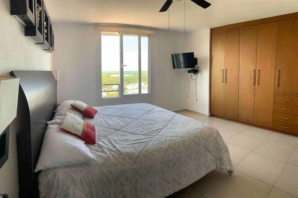 Apartmán Hermoso Penthouse En Cancun Con Vista Al Mar